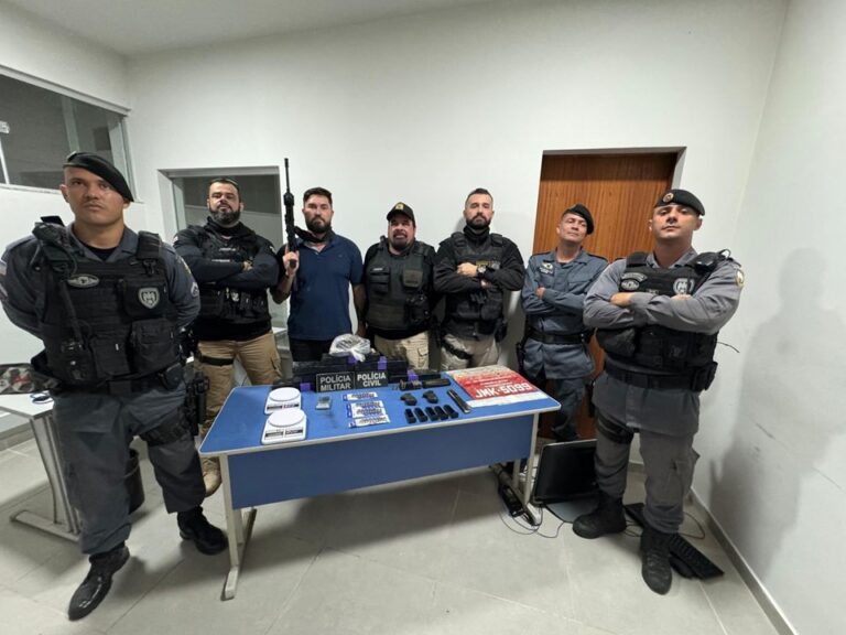 Operação Policial em São Mateus ES, resulta em apreensão de drogas e armas