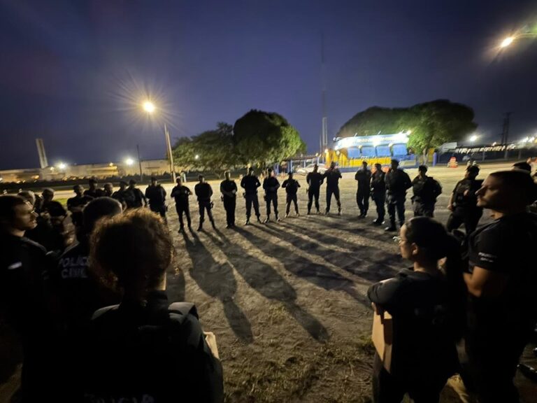 Polícia deflagra operação de combate ao tráfico de drogas em Conceição da Barra